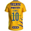 Maillot de Supporter Tigres UANL Andre-Pierre Gignac 10 Domicile 2021-22 Pour Homme